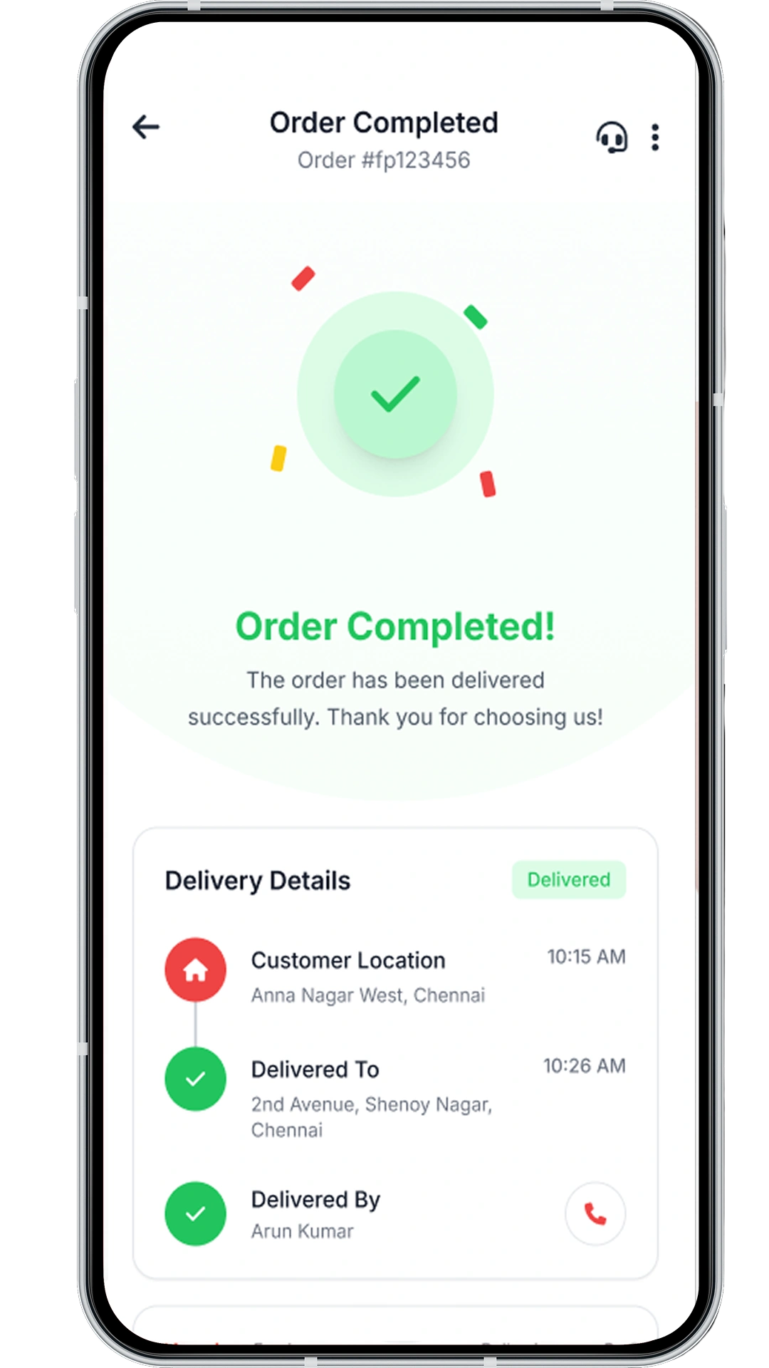 Delivery Earnings