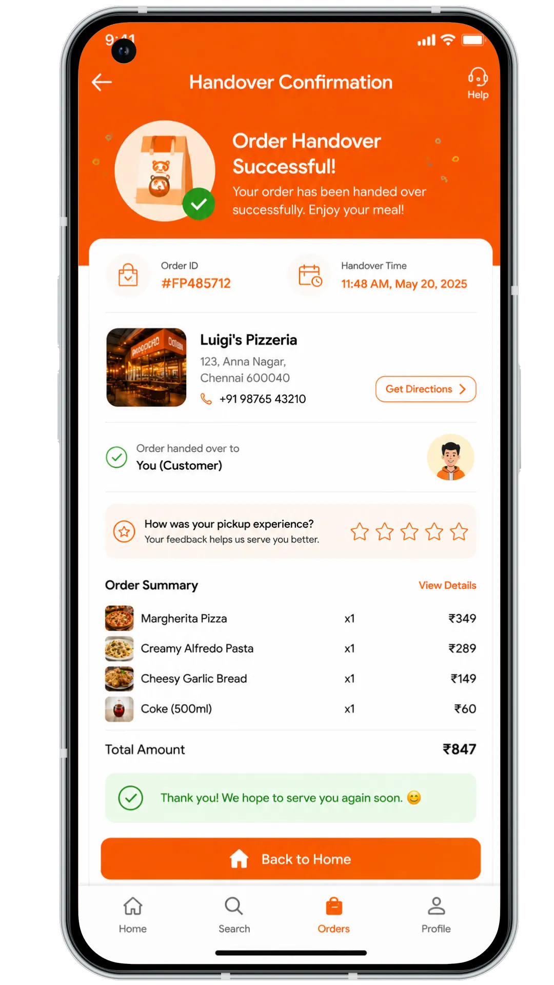 Menu Management