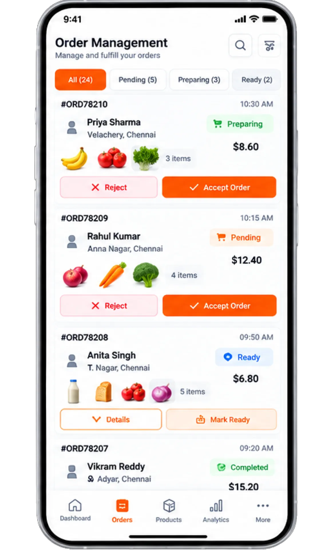Grocery Shop Owner
