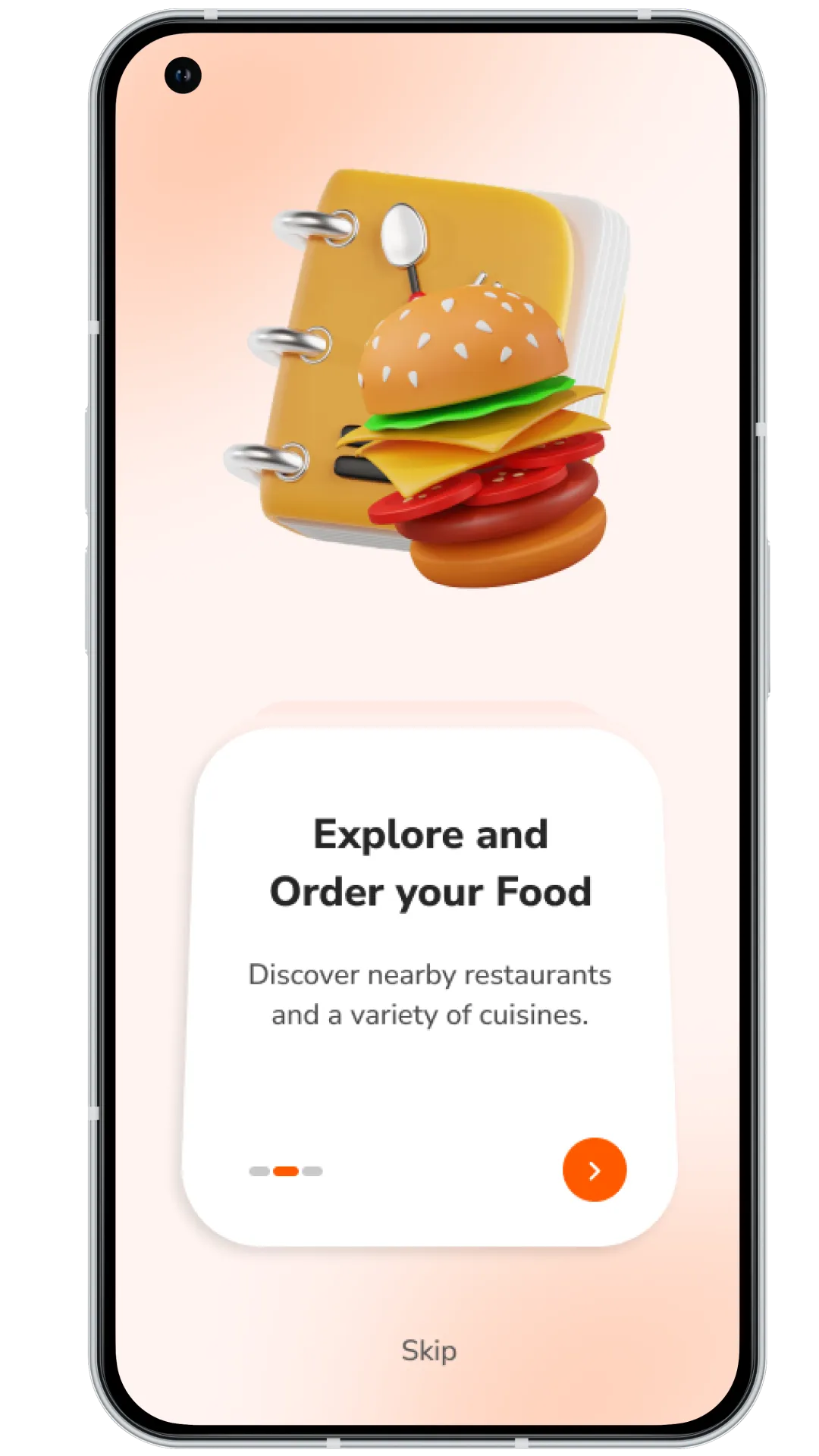 JustEat clone partner delivery app