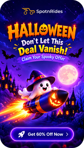 SpotnRides Halloween Taxi Special Offer