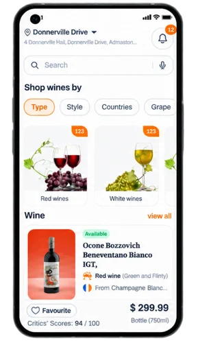 Alcohol Delivery App customer