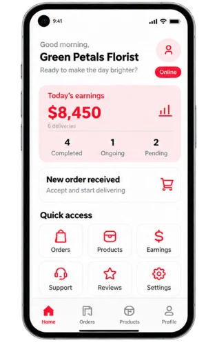 flower-delivery customer flowrist