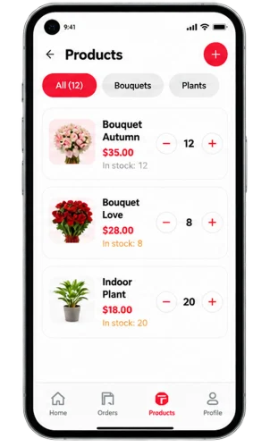 flower-delivery customer flowrist